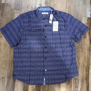 Tommy Bahama Coconut Point Geo-Pattern Short Sleeve Button-Down Shirt